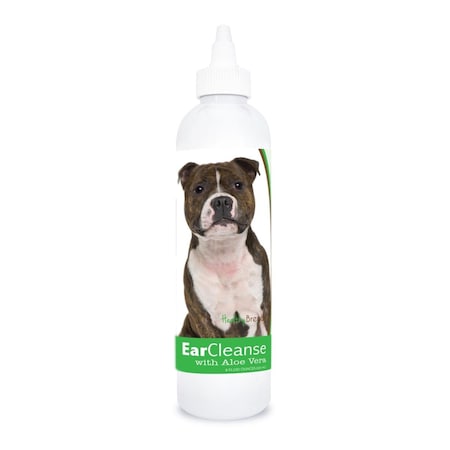 Pamperedpets 8 oz Staffordshire Bull Terrier Ear Cleanse with Aloe Vera Cucumber Melon PA3491349